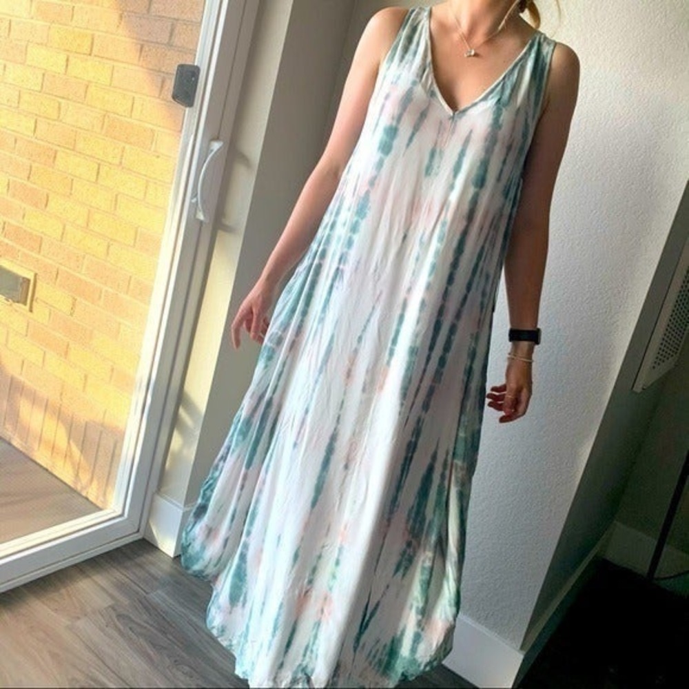 Young Fabulous & Broke Tie Dye Maxi Dress